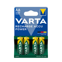 Pin sạc VARTA POWER R2U Ceruza 2600mAh AA B4