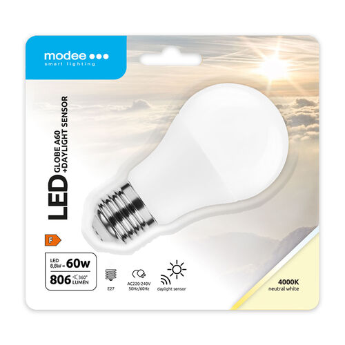 Modee LED Smart (DL Sensor) Globe (Gömb) A60 8,8W E27 200° 4000K (806