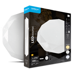 Modee Mennyezeti LED Lámpa 24W 3CCT D400x70mm + rem. R101 (3000 lumen) ERP