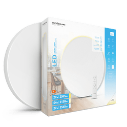 Modee Mennyezeti LED Lámpa 2x27W 3CCT D380x65mm + rem. A-B201 (5130 lumen)
