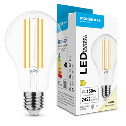 Modee LED Izzó Filament A70 17W E27 360° 4000K (2452 lumen) ERP