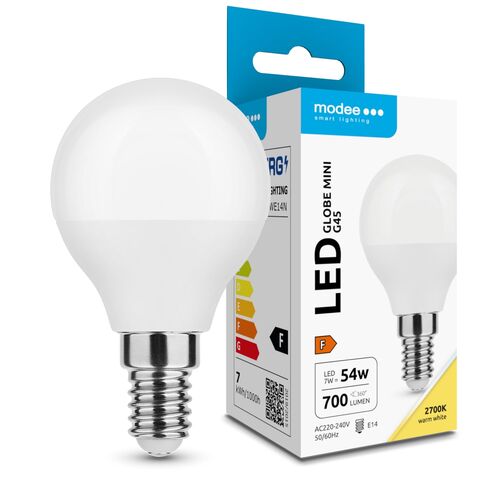 Modee Lighting LED Globe Mini G45 7W E14 180° 2700K (700 lumen) ERP