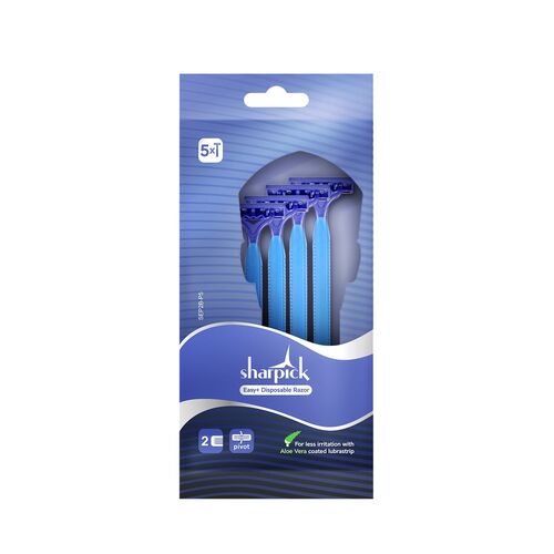 Sharpick Easy+ Disposable Razor 2 blades + Aloe Vera P5