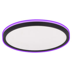 Modee Mennyezeti LED Lámpa CLB1BK 26+6W 3CCT+RGB D320mm +rem (1900 lumen) ERP