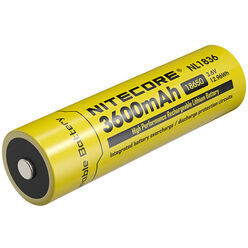 NITECORE Accessoires Pile rechargeable 18650 NL1838 3600mAh 2A 3,6V B1