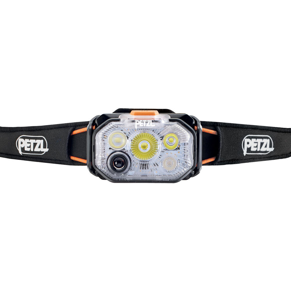 Petzl SWIFT RL 2026 头灯（可充电）（1200流明）黑/橙色