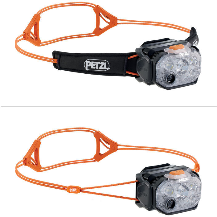 Petzl SWIFT RL 2026 头灯（可充电）（1200流明）黑/橙色